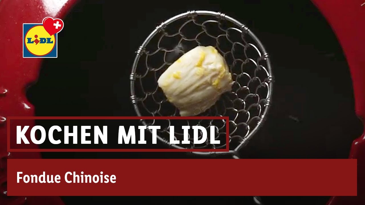 Unwiderstehliches Fondue Chinoise Lidl Schweiz YouTube