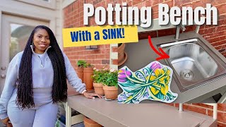 Vego Garden Sink Station Patio Transformation! 