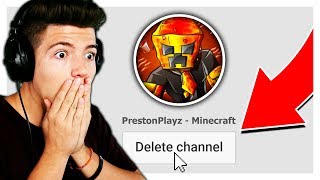 DELETING MY YOUTUBE CHANNEL IF I LOSE...