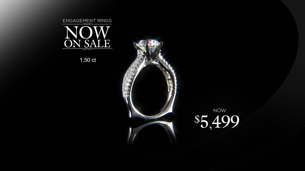 Andrew's Jewelers Engagement Ring Sale 10 14 YouTube