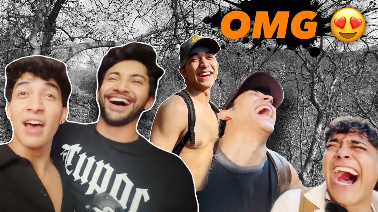 mera pehla kaam rohit saraf ke sath 😍 trekking pe gye sirf hum do!!