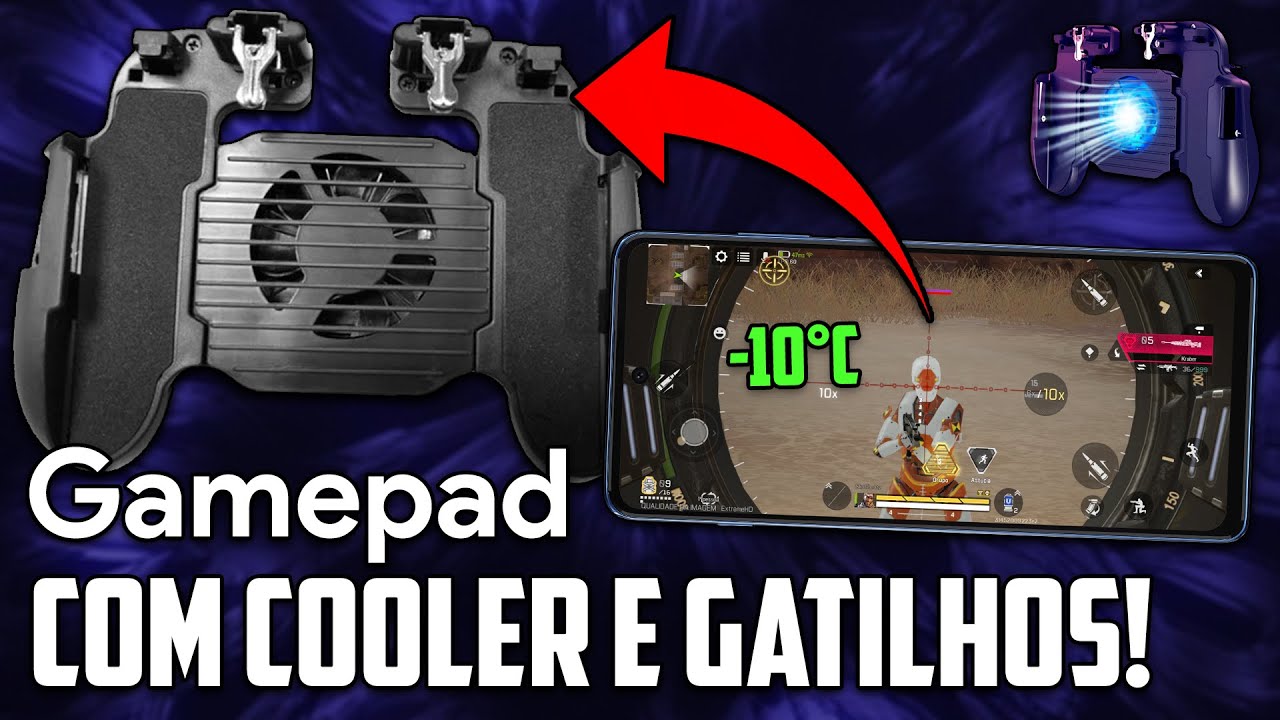 Controle de gampara celular radiator, radiador l, trigger, gatilho