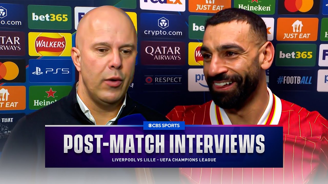 boi bai tây Arne Slot & Mo Salah speak after Liverpool cruise into RO16 with win vs Lille | Post-Match Interview
