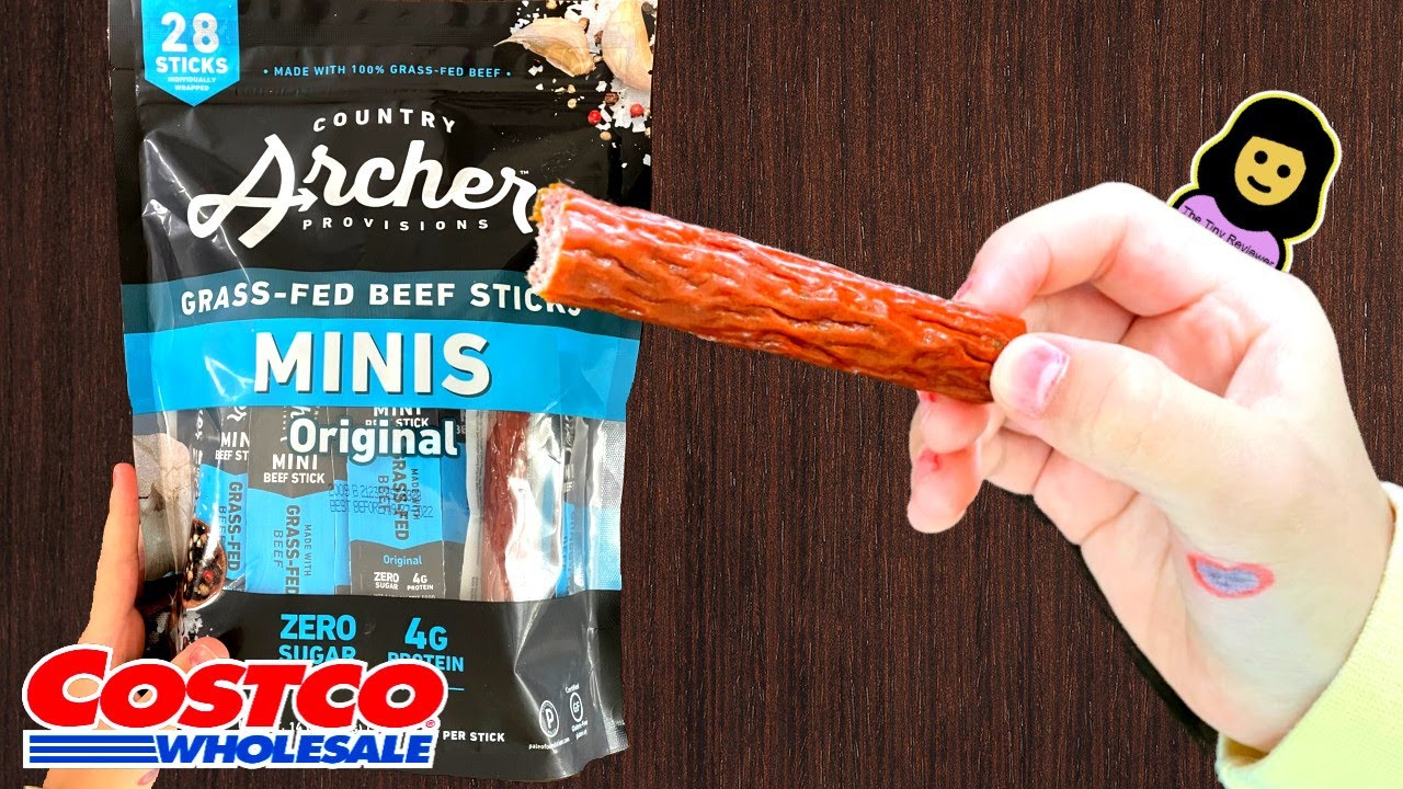 archer mini beef sticks calories