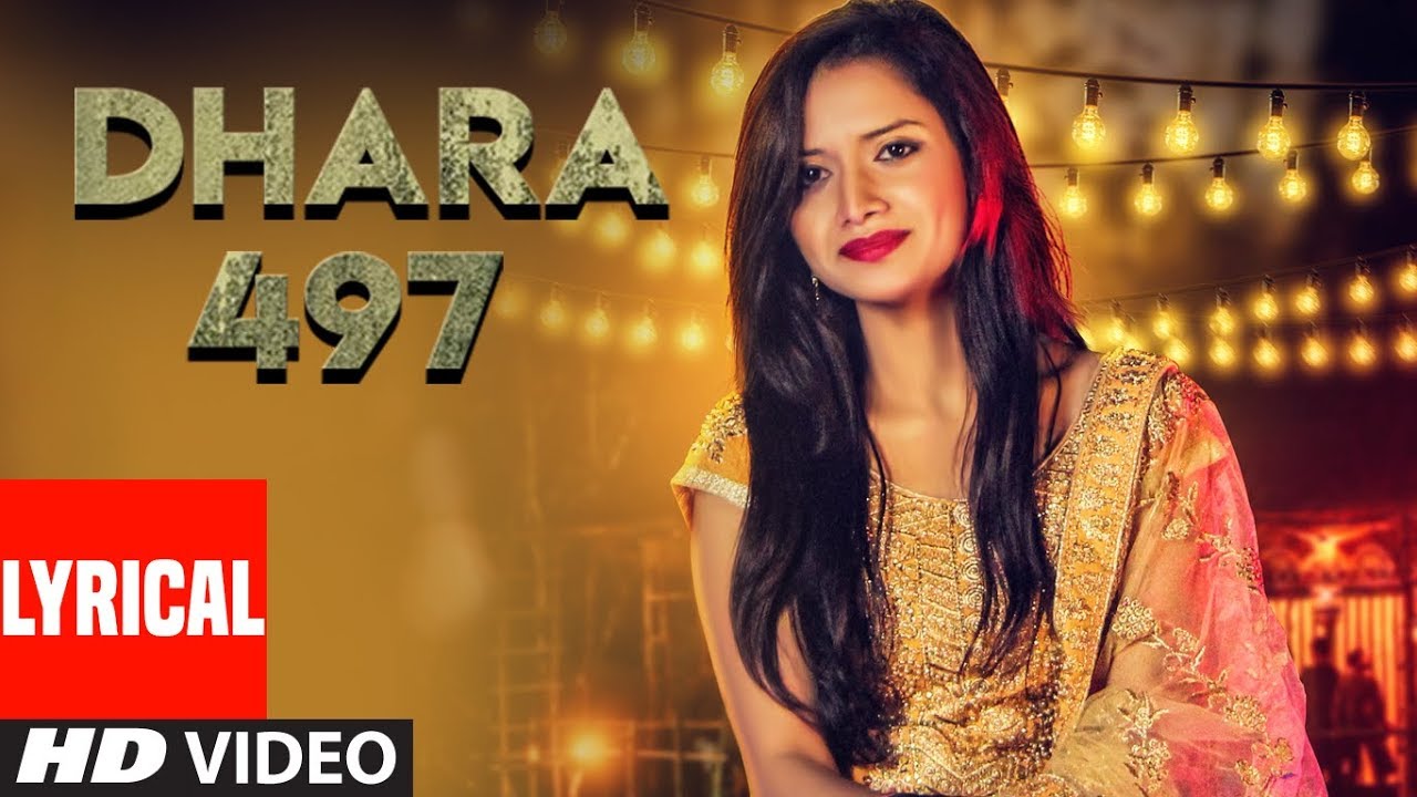Haryanvi Lyrical Video Song Dhara 497 Ruchika Jangid Feat Sanju Khewriya Sonika Singh