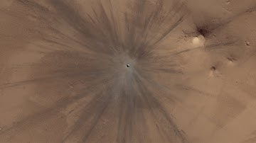 Som ET - 41 - Mars - A Spectacular New Impact Crater and Its Ejecta - 4K