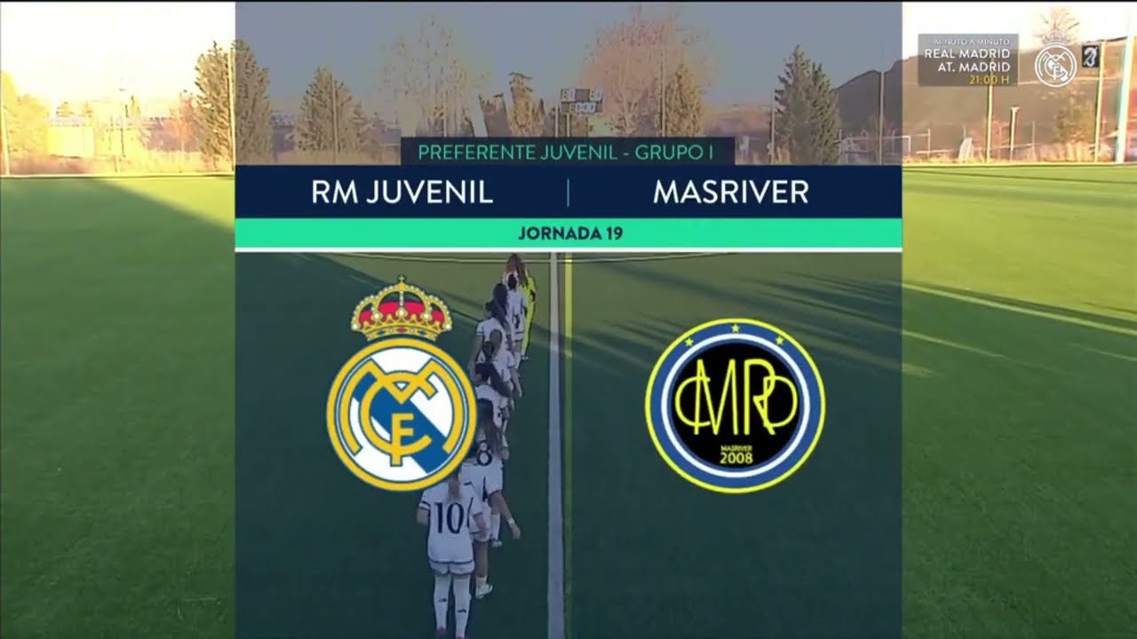 Real Madrid Juvenil Femenino - CD Masriver | Preferente Femenino Juvenil 2023/24 | Jornada 19