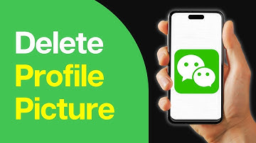 How to delete WeChat profile picture