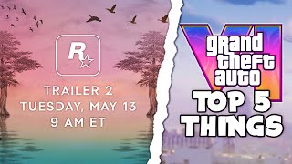 GTA VI TRAILER 2 - Top 5 Things I Want To See