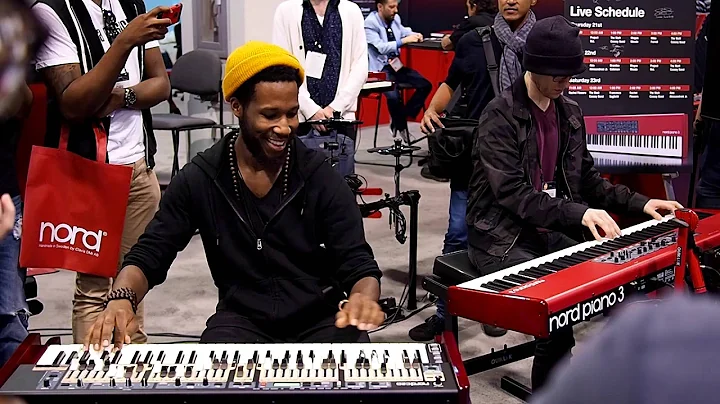 Cory Henry & Nick Semrad - Full Jam session at NAMM 2016