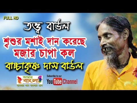 তত্ত্ব বাউল || শ্বশুর মশাই দান করেছে মজার চাপা কল || বাচ্চাকৃষ্ণ দাস বাউল || Full HD