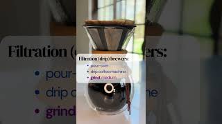 The basic coffee brewing methods #coffee #coffeelover #thequeenbean #