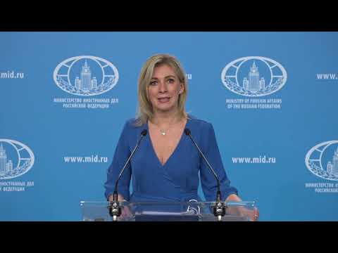 Брифинг М.В.Захаровой, Москва, 6 апреля 2022 года