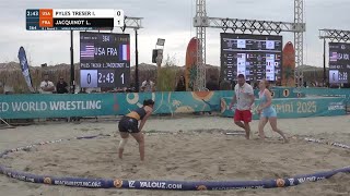 Isla June Pyles Treser Usa Vs. Lola Patricia Martine Jacquinot Fra B Round 3 Womens Bw 60