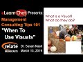 Dr Susan Nash On When To Use Visuals ELC Management Consulting Tips 101 Dr Susan Nash On When To Use Visuals ELC Management Consulting Tips 101