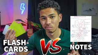 Flashcards VS Note-taking - Which is More Effective for Studying? | Medical Student Answers