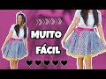 DIY| COMO FAZER SAIA RODADA PRA FESTA JUNINA | #EspecialFestaJunina