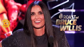 Demi Moore Spills on Life in the Moore-Willis Household - Roast of Bruce Willis - Uncensored