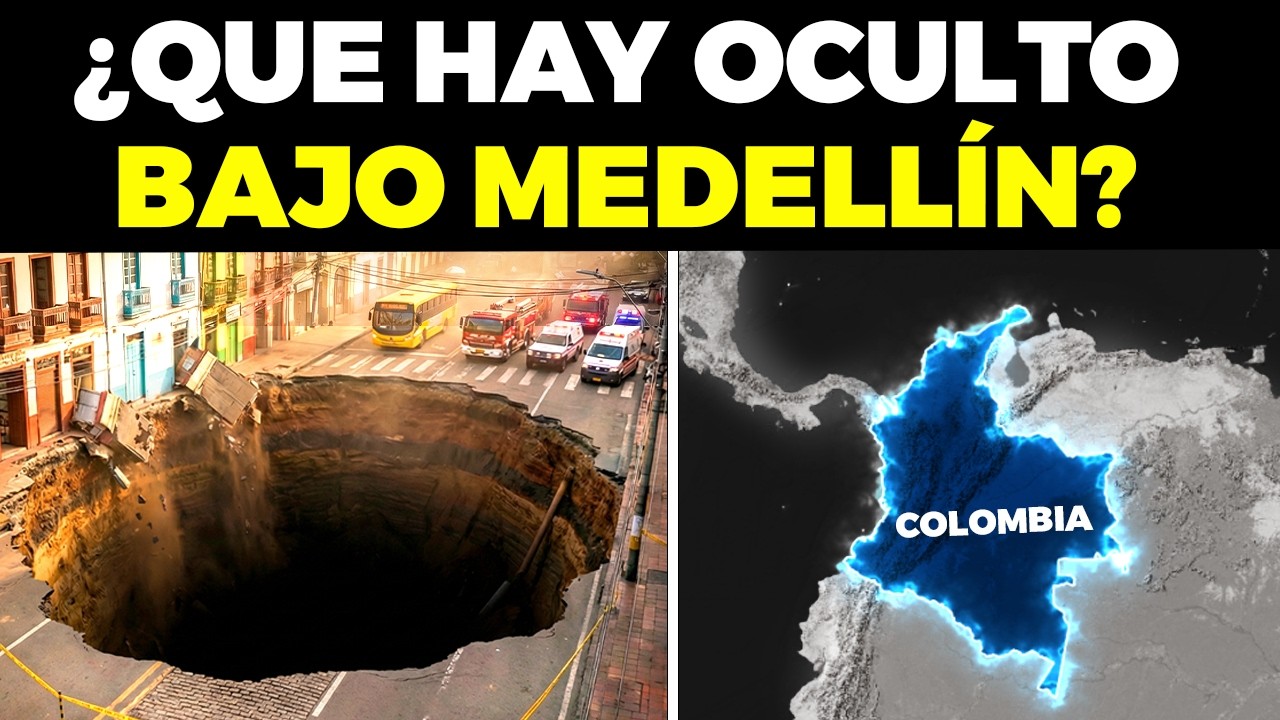 ¿Que cosas extrañas hay bajo la ciudad de MEDELLÍN, Colombia?