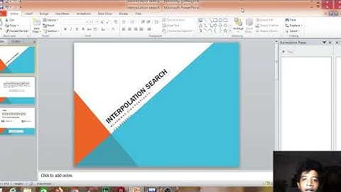 algoritma interpolation search