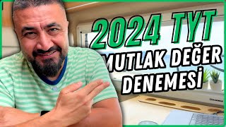 2024 TYT Matematik Mutlak Değer Denemesi | 3 soru