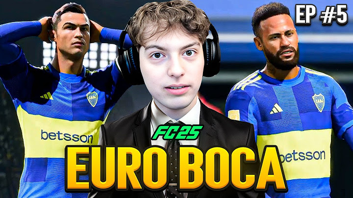 ARMANDO UN EUROBOCA PARA GANAR LA COPA LIBERTADORES... EPISODIO 5 (MODO CARRERA COMO DT)