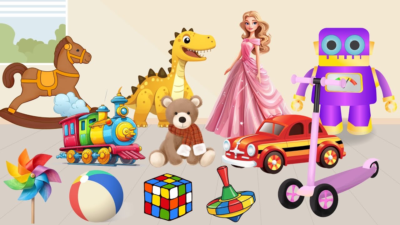 Bé Học Gọi Tên Đồ Chơi