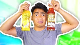 BUTTER SODA VS DIRT SODA TASTE TEST!