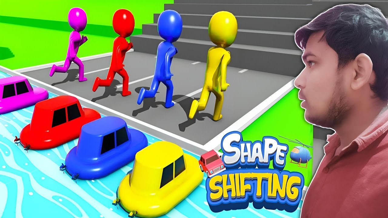 Shape Change Transform Race Gameplay