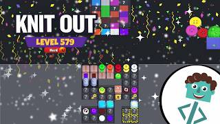Knit Out Level 579 | Hard | Walkthrough | No Boosters