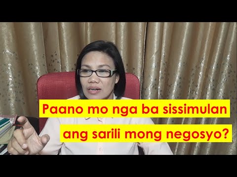 Video: Paano Buksan Ang Iyong Sariling Negosyo Sa Konstruksyon