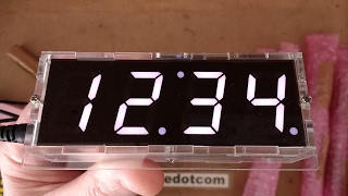 eBay clock kit.  Full build and setting guide.