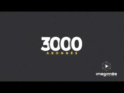 3000 Abonnés MERCI - Tutoriels After effects en français