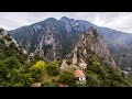 Drone Aerial of Matka in Macedonia