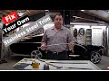 How to repairing stainless steel trim repair dings  dents sand  polish to chrome like finish