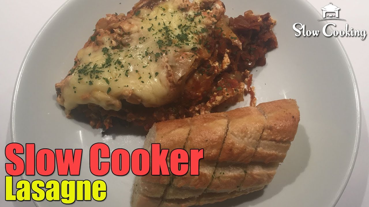 Our Amazing Slow Cooker Lasagne