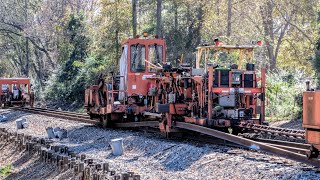 Norfolk Southern's R3 Dual Rail Gang replacing ribbon rail on the EC-line (Part 1) - 12/3/2020