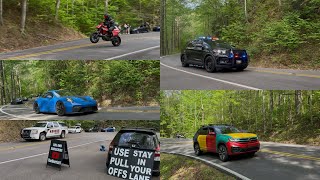 Tail of the dragon Flybys! Saturday April 18th Part 2 