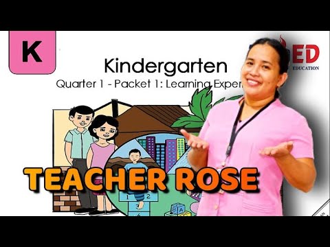 Video: Pagwawasto Sa Kindergarten, Bahagi 1