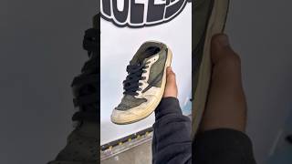 Restoring these Travis scotts #shoelada #shoedoc #shoecleaner #150bucks