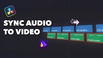 How To Sync Audio To Video (Davinci Resolve & UniConverter)
