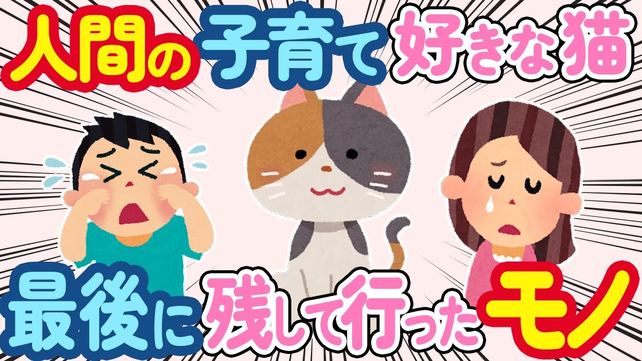 【2ch 感動スレ】生まれてから一緒に子育てしてくれた我が家の猫→家族全員「さみしくなったなぁ」