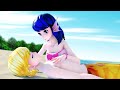 【MMD Miraculous】Marinette Mermaid saves Adrien【60fps】