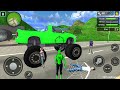 Spider rope hero ninja gangster crime simulator 6  monster truck at vegas city  android gameplay