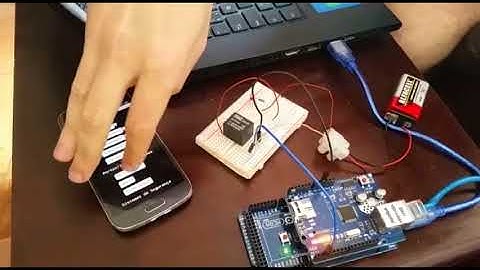 Smart House - Controlada por Arduino + Ethernet Shield + Android