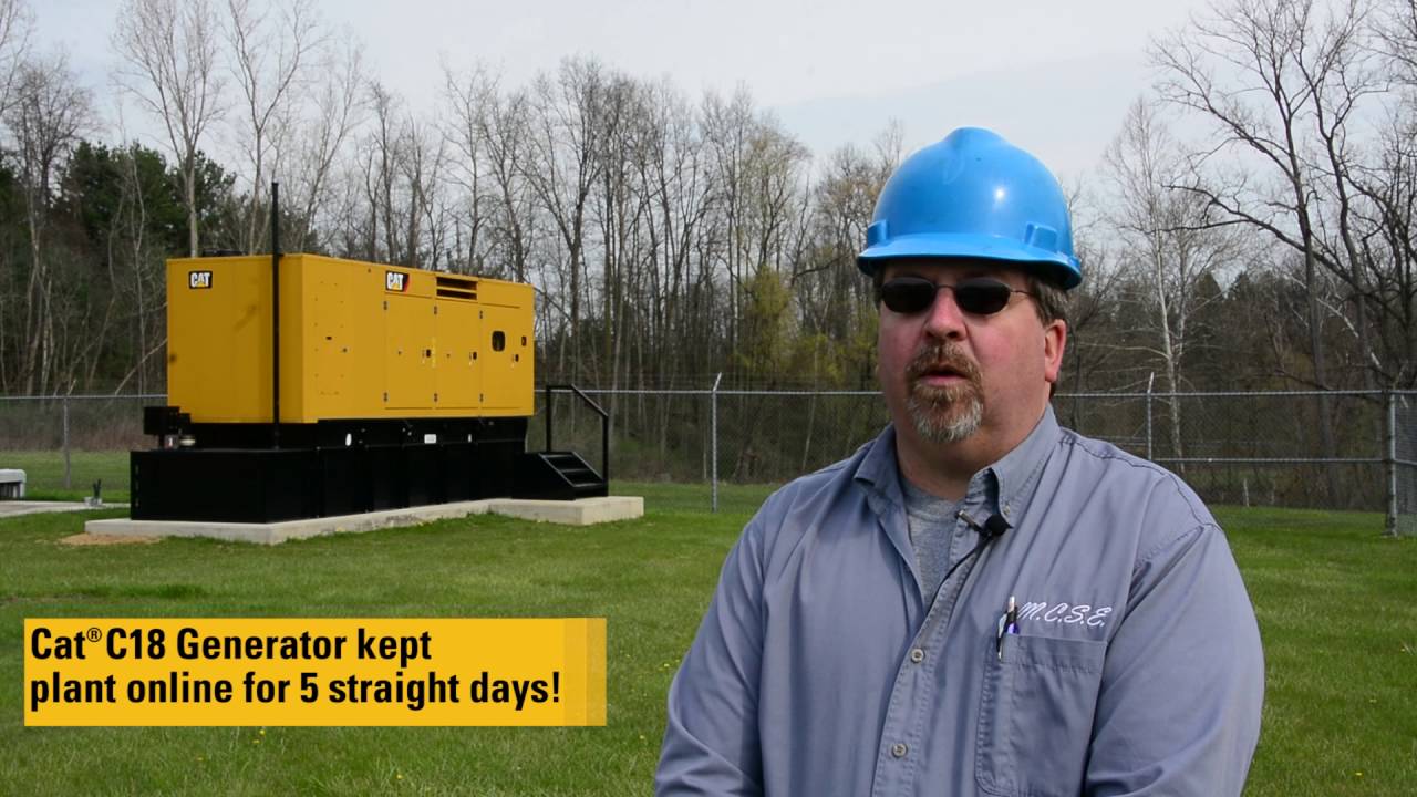 Ohio CAT Customer Testimonial Hinckley Wastewater Treatment Plant