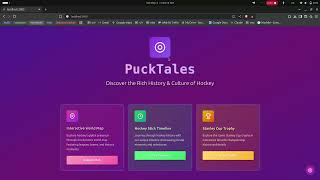 PuckTales Demo: Exploring Hockey History Through Interactive 3D & Maps