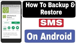 How To Perform SMS Backup And Restore on AndroidYouTube app 2023 new update screenshot 1