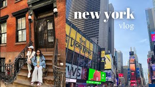 NYC VLOG 🗽| a week in new york, halal food spots, exploring the city & thrifting
