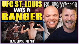 BELIEVE YOU ME Podcast: UFC St. Louis Was A Banger Ft. Chase Hooper